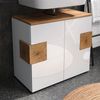 Waschbeckenunterschrank Eden Weiß 73.1 x 64 cm Vicco Bild 5