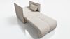 Wohnero24 Design Schlafsessel NESSA 1 - Komfortbett 80 x 195 cm - mit Bettkasten - Creme Bild 5