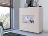 Kommode Calabrini BR01 (Farbe: Cashmere, mit blauer LED Beleuchtung) Bild 2