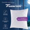 7dreams® Kopfkissen Microfaser gesteppt 80x80 cm - 2 Stück Bild 2