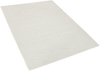 Teppich Wolle cremeweiß 140x200 cm Kurzflor ELLEK Bild 5