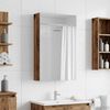 vidaXL Badezimmerspiegelschrank mit Regal Altholz 30 x 10,5 x 50 cm 889013 Bild 4