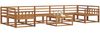 vidaXL Outdoor-Sofagarnitur 8 pcs Natur Massivholz Akazie 3367327 Bild 3