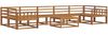 vidaXL Outdoor-Sofagarnitur 8 pcs Natur Massivholz Akazie 3367327 Bild 2
