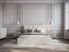 Vente-unique - KILACLO Bett Stoff Beige - B 213 cm x H 106 cm x L 170 cm Bild 2