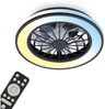 Briloner Leuchten LED Deckenleuchte VENTURO, dimmbar über Fernbedienung, LED fest integriert, warmweiß - kaltweiß, 38 x 14 cm (DxH), Schlafzimmer, Wohnzimmer, Esszimmer, Flur, Küche Bild 5