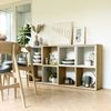 Selsey 'Malax' Offenes Standregal, 8 Fächer, Sonoma-Eiche, 75 x 147 x 30 cm Bild 3