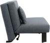 Faltsessel Kalomira Bezug Flachgewebe Metall schwarz / denim 21493 Bild 3