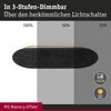 LED Wandleuchte 3-Step-Dim Tulga 2700K 900lm 230V 17W dimmbar Anthrazit Bild 4