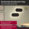 LED Wandleuchte 3-Step-Dim Tulga 2700K 900lm 230V 17W dimmbar Anthrazit Bild 2
