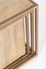 Beistelltisch Jaidev 4er-Set aus Mangoholz Bild 5