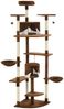 vidaXL Katzen-Kratzbaum mit Sisal-Kratzsäulen 203 cm Braun und Weiß 170528 Bild 3