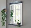 Badspiegel SHERWOOD B7 Pinie weiß und anthrazit mit LED Bild 2