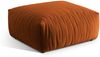 Micadoni Hocker Chris 1-Sitzer Samt Terrakotta Bild 2