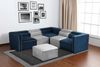Sessel / Sofa-Eckmodul Presley 125 Silber / Grau Bild 2
