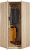 priess Eckkleiderschrank Barcelona Kleiderschrank Ecklösung Raumwunder in 2 Tiefen Schrank Eckschrank Garderobe Bild 4