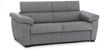 Dmora 2-Sitzer festes Sofa Pisogne, Lineares Sofa für Wohnzimmer, gepolstert, abnehmbarer Bezug, 100 % Made in Italy-Qualität, 185x95 h100 cm, Grau Bild 2