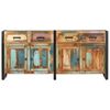 vidaXL Sideboard 172x35x80 cm Altholz Massiv 321697 Bild 3