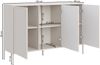 Selsey 'Velveto' – Sideboard 3-türig, Weiß, 150 cm Bild 5
