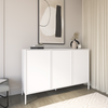 Selsey 'Velveto' – Sideboard 3-türig, Weiß, 150 cm Bild 3