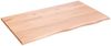 vidaXL Wandregal Hellbraun 100x60x2 cm Massivholz Eiche Behandelt 363689 Bild 2