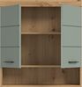 Xonox Scout Hängeschrank (B/H/T: 74x79x24 cm) in Salbei und Artisan Eiche Nachbildung Bild 3