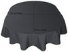 Haus und Deko Tischdecke Tischdecke oval Leinenoptik Lotuseffekt Tischwäsche Wasserabweisend (1-tlg) Bild 3
