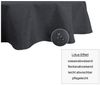 Haus und Deko Tischdecke Tischdecke oval Leinenoptik Lotuseffekt Tischwäsche Wasserabweisend (1-tlg) Bild 2