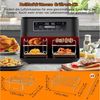 SURFOU Backform Heißluftfritteuse zubehör airfryer zubehör 15-teilig BPA-frei fürNinja, (für Ninja Foodi AF300EU AF400EU 7,6L-9,5L und die meisten Dual Zone Heißluftfritteusen, Schnell zubereitet, gesund, fettarm, 304Edelstahl, Lebensmittelechtes Silik... Bild 3
