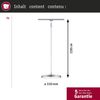 Paulmann 967. 96 URail LED Pendel Hildor 850lm 15W 4000K dimmbar 230V Chrom matt Bild 5