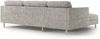 Micadoni Ecksofa Eden 4-Sitzer Links Strukturierter Stoff Beige Melange Bild 3