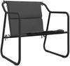 vidaXL 3-tlg. Garten-Lounge-Set mit Kissen Anthrazit Stahl 364107 Bild 4