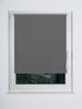 ondeco Thermo-Rollo ohne Bohren, Verdunkelung für Fenster und Türen, Sonnenschutz Fenster innen, Sichtschutz Seitenzugrollo lichtundurchlässig - 80x160 cm - Grau Bild 3