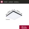 Paulmann 79907 LED Panel Velora Rainbow dynamicRGBW 295x295 mm schwarz Bild 2