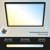 LED-Deckenleuchte, SLIM, LED/230V, 2700 - 6500K 22W, 3. 000 lm L 420, B 420, Ausl. 29 Bild 3