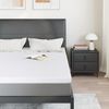 vidaXL Matratzenauflage Weiß 140 x 200 cm Jacquard-Stoff 4106282 Bild 3