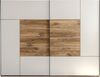 Schwebetürenschrank >Jump< in Eiche dunkel Dekor / Weiß - 270x210x62,4 (BxHxT) Bild 3