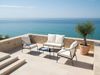 Lounge Set mit Tisch 4-Sitzer USTICA Metall Schwarz Bild 3