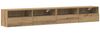 2-tlg. TV-Wandschrank, Fernsehschrank Artisan-Eiche 100 x 30 x 30 cm Bild 2
