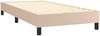 vidaXL Polsterbett Kunstleder Cappuccino 80x200 cm Bild 4