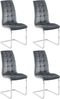 INOSIGN Freischwinger Lola (Set, 4 St), 2 oder 4 Stück, Bezug in Kunstleder oder Samtsoff, chrom Metallgestell Bild 5