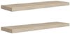 vidaXL Schweberegale 2 Stk. Eichen-Optik 90x23,5x3,8 cm MDF 323881 Bild 2
