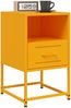 vidaXL Nachttische 2 Stk. Senfgelb 36x39x60,5 cm Stahl 846561 Bild 3