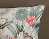hip Satin Bettwäsche 135x200 Wayan Dschungel Mandala Wende grün lachs 30806 Bild 4