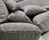 Ecksofa Clovis Weiss Hellgrau modular Armlehne Ottomane Rechts Bild 4