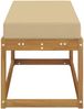 vidaXL Outdoor Hocker Bank Massivholz Akazie Natur 900673 Bild 4