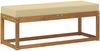 vidaXL Outdoor Hocker Bank Massivholz Akazie Natur 900673 Bild 5