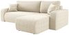 Kaiser Möbel Ecksofa mit schlaffunktion und bettkasten, MILANO L stoff Poso und Quelle, Bettkasten, Schlaffunktion, praktisch, funktionell Bild 2