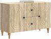 vidaXL TV-Schränk Sonoma-Eiche 89 x 34,5 x 60 cm Holzwerkstoff 894197 Bild 2