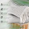 Plaid Kuscheldecke Tagesdecke hochwertige Reisedecke Wohndecke, ANRO, angenehm-weich Bild 2